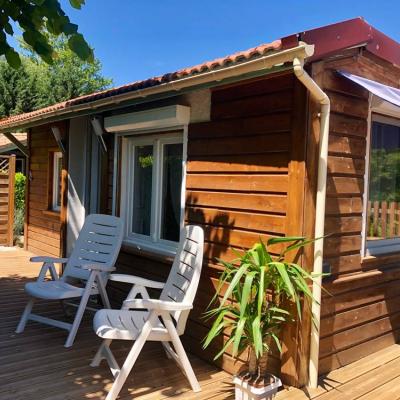  Chalets  Camping L Eau Vive