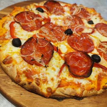 Pizza chorizo